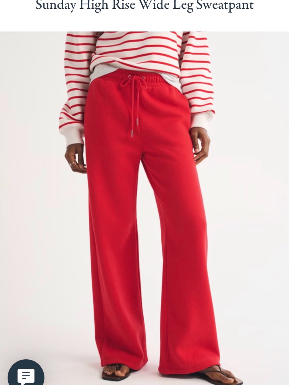 Abercrombie & Fitch Vivid Red Matching Set - Picture 2 of 8